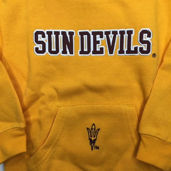 NCAA ASU Sun Devils Hoodie Sweatshirt Child's Ariz - Picture 3 of 9